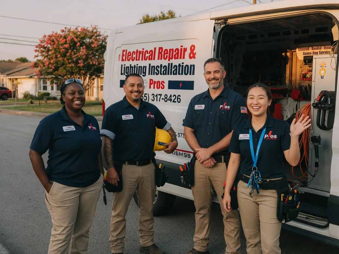 Licensed Electrician company in Pattison, TX